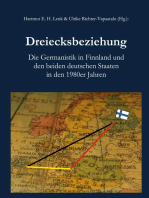 Dreiecksbeziehung: Die Germanistik in Finnland und den beiden deutschen Staaten in den 1980er Jahren