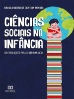 Ciências Sociais na Infância: contribuições para se ler o mundo