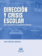 Dirección y crisis escolar: Retos y perspectivas en organizaciones educativas