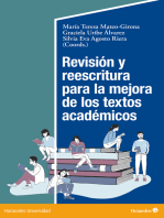 Revisión y reescritura para la mejora de los textos académicos