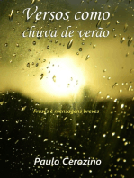 Versos Como Chuva De Verão