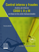 Control interno y fraudes - 3ra edición: Análisis de Informe COSO I, II y III con base en los ciclos transaccionales