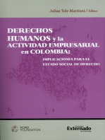 Derechos humanos y la actividad empresarial en Colombia: implicaciones para el estado social de derecho.