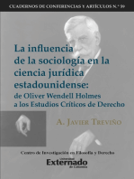 La influencia de la sociología en la ciencia jurídica estadounidense de Oliver Wendell Holmes a los Estudios Críticos del Derecho. Cuadernos de Conferencias y Artículos N.58