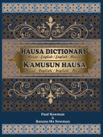 Hausa Dictionary for Everyday Use: Hausa-English/English-Hausa