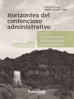 Horizontes del contencioso administrativo: Tomo II. El Contencioso Administrativo jurisdiccional. Volumen I: El contencioso jurisdiccional por fuera de la Jurisdicción de lo Contencioso Administrativo