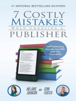 7 Costly Mistakes When Choosing a Publisher