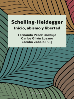 Schelling-Heidegger: Inicio, abismo y libertad