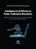 Inteligência Artificial no Poder Judiciário Brasileiro: projetos de IA nos tribunais e o sistema de apoio ao processo decisório judicial