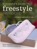 Beginner's Guide to Freestyle Embroidery: 28 Freestyle Embroidery Stitches
