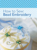 How to Sew: Bead Embroidery