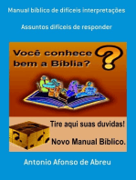 Manual Bíblico De Difíceis Interpretações