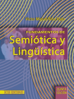 Fundamentos de semiótica y lingüística - 5ta edición