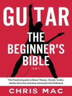 Guitar – The Beginners Bible (5 in 1): The Practical Guide to Music Theory, Chords, Scales, Guitar Exercises and How to Memorize the Fretboard: Fast And Fun Guitar, #6