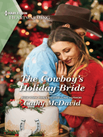The Cowboy's Holiday Bride: A Clean Romance