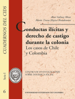 Conductas ilícitas y derecho de castigo durante la colonia. los casos de chile y colombia