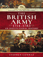 The British Army, 1714–1783: An Institutional History