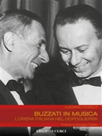 Buzzati in musica: L'opera italiana nel dopoguerra. Prefazione di Angelo Foletto