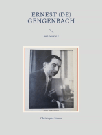 Ernest (de) Gengenbach: Son oeuvre I