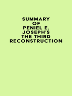 Summary of Peniel E. Joseph's The Third Reconstruction