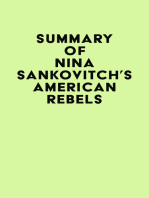 Summary of Nina Sankovitch's American Rebels