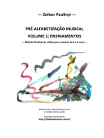 Pré-alfabetização Musical (volume 1): Ensinamentos