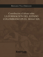 Contribucion al debate sobre la formacion del estado colombiano en el siglo xix