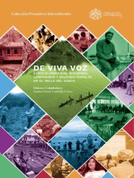 De viva voz: Afrocolombianos, indígenas, campesinos y mujeres rurales en el Valle del Cauca