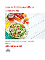 Livro De Receitas Para Dieta Mediterrânea: Benefícios, Plano Alimentar De 7 Dias E 74 Receitas