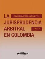 La jurisprudencia arbitral en Colombia