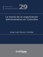 Teoría de la organización administrativa en Colombia
