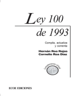 Ley 100 de 1993: Compila, actualiza y comenta