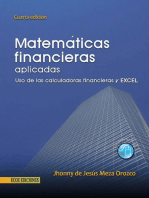Matemáticas financieras aplicadas - 4ta edición