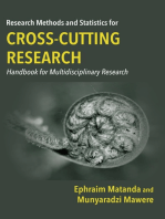 Research Methods and Statistics for Cross-Cutting Research: Handbook for Multidisciplinary Research