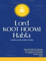 Lord Koot Hoomi habla
