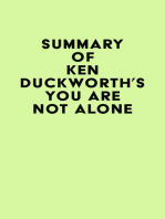 Summary of Ken Duckworth's You Are Not Alone