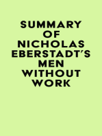 Summary of Nicholas Eberstadt's Men Without Work
