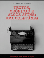 Textos, Crônicas E Algos Afins