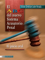 El ABC del nuevo sistema acusatorio penal: El juicio oral