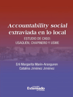 Accountability social extraviado en lo local. Estudio de caso: Usaquén, Chapinero y Usme