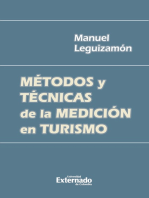 Métodos y técnicas de la medición en turismo