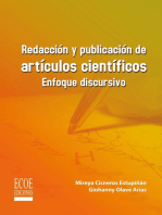 Redacción y publicación de artículos científicos - 1ra edición: Enfoque discursivo