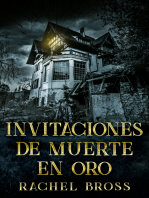 Invitaciones de muerte en oro