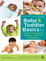 Baby and Toddler Basics: Expert Answers to Parents' Top 150 Questions
