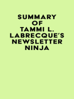 Summary of Tammi L. Labrecque's Newsletter Ninja