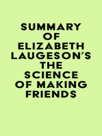 Summary of Elizabeth Laugeson's The Science of Making Friends