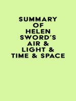 Summary of Helen Sword's Air & Light & Time & Space