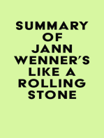 Summary of Jann Wenner's Like a Rolling Stone