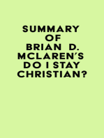 Summary of Brian D. McLaren's Do I Stay Christian?