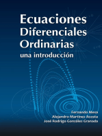 Ecuaciones diferenciales ordinarias: Una introducción